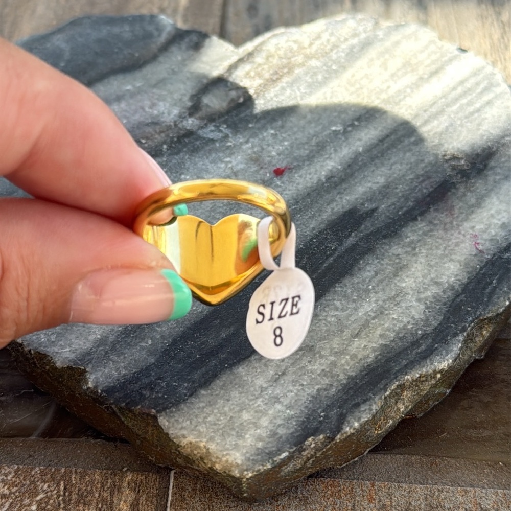 Self Love Club Heart Shaped Ring - Picture 6 of 11